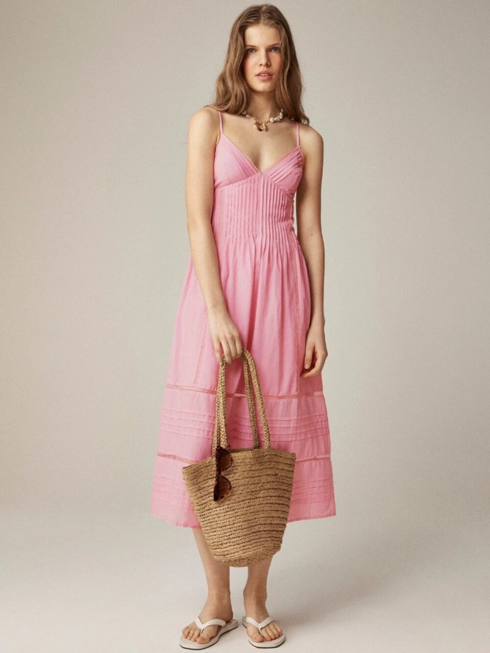J.Crew Milano Dress in Cotton Voile